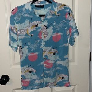 No Boundaries Short Sleeve Button Down